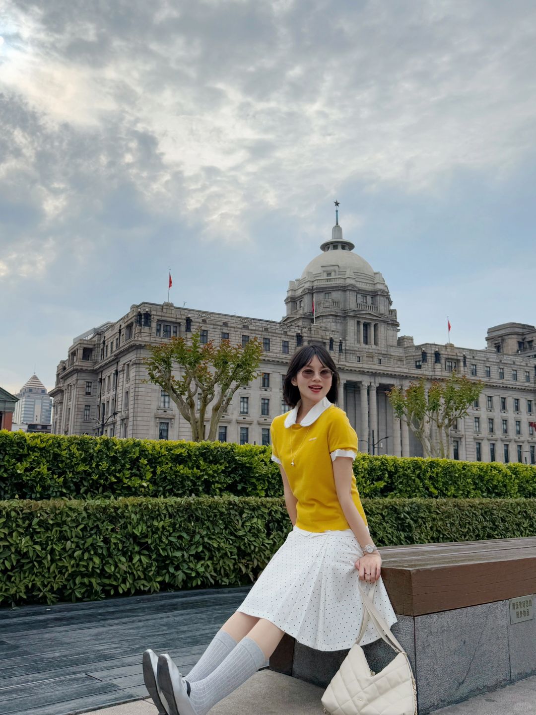 外滩city walk 分享非常好找的机位