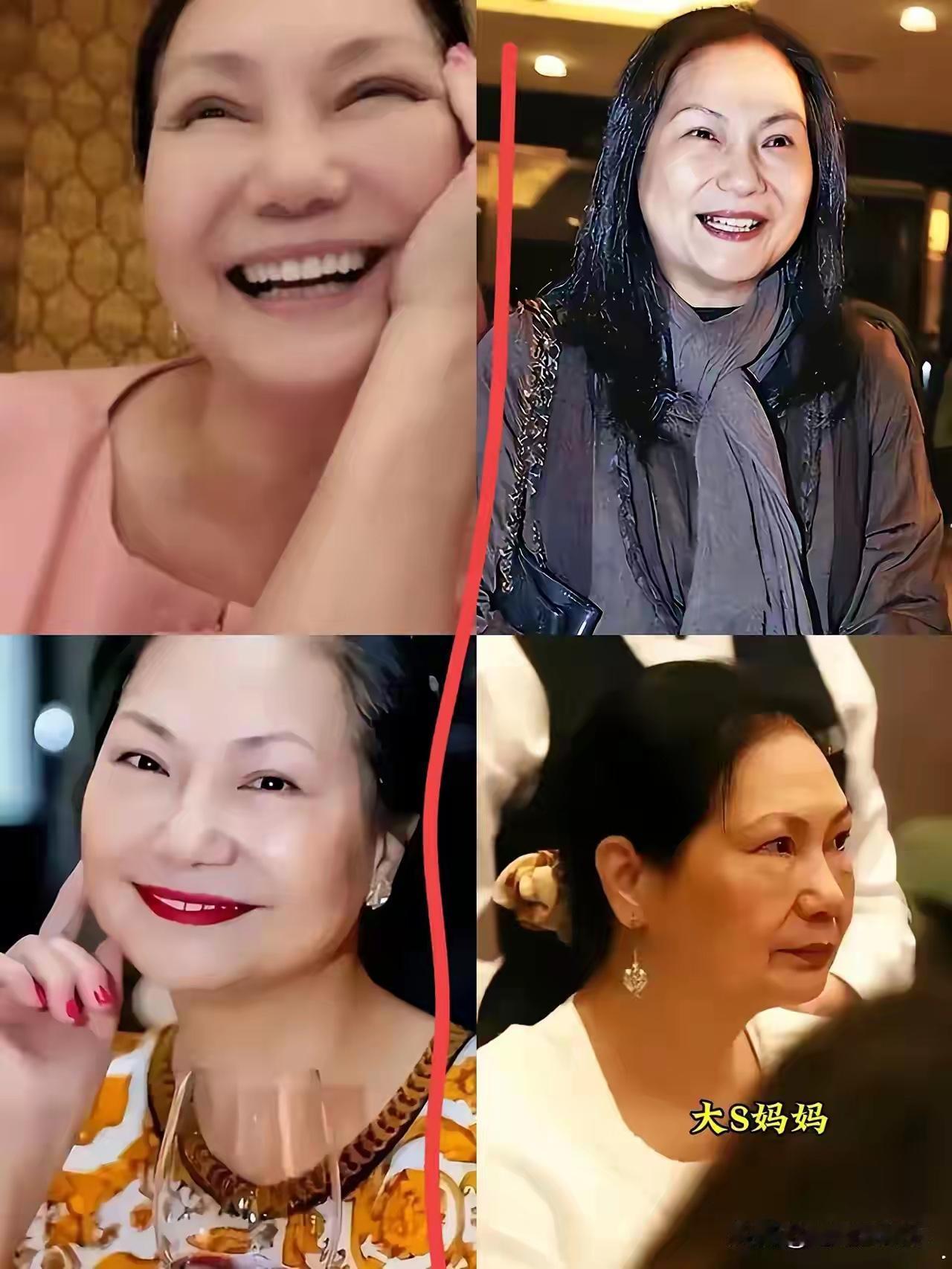 徐妈妈曾经那么开心幸福，有女儿，有外孙们一起陪伴。大S的离开，对她来说打击很。生