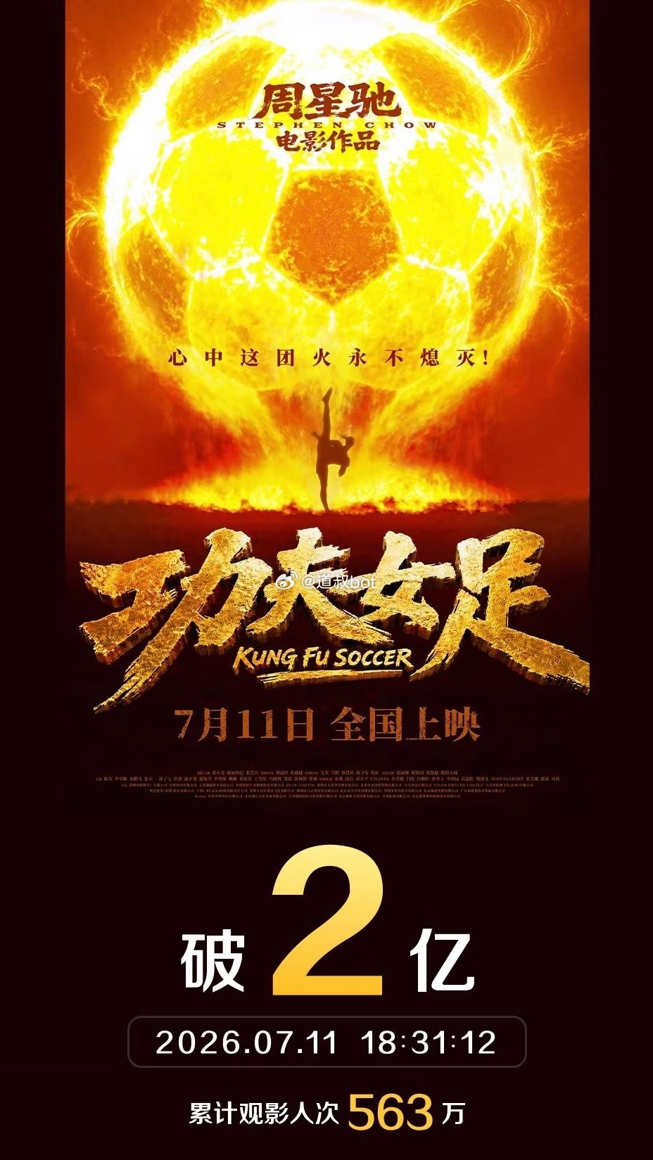 《功夫女足》上映第一天总票房破2亿！目前，网上的评价两极分化太严重了，你信谁？对