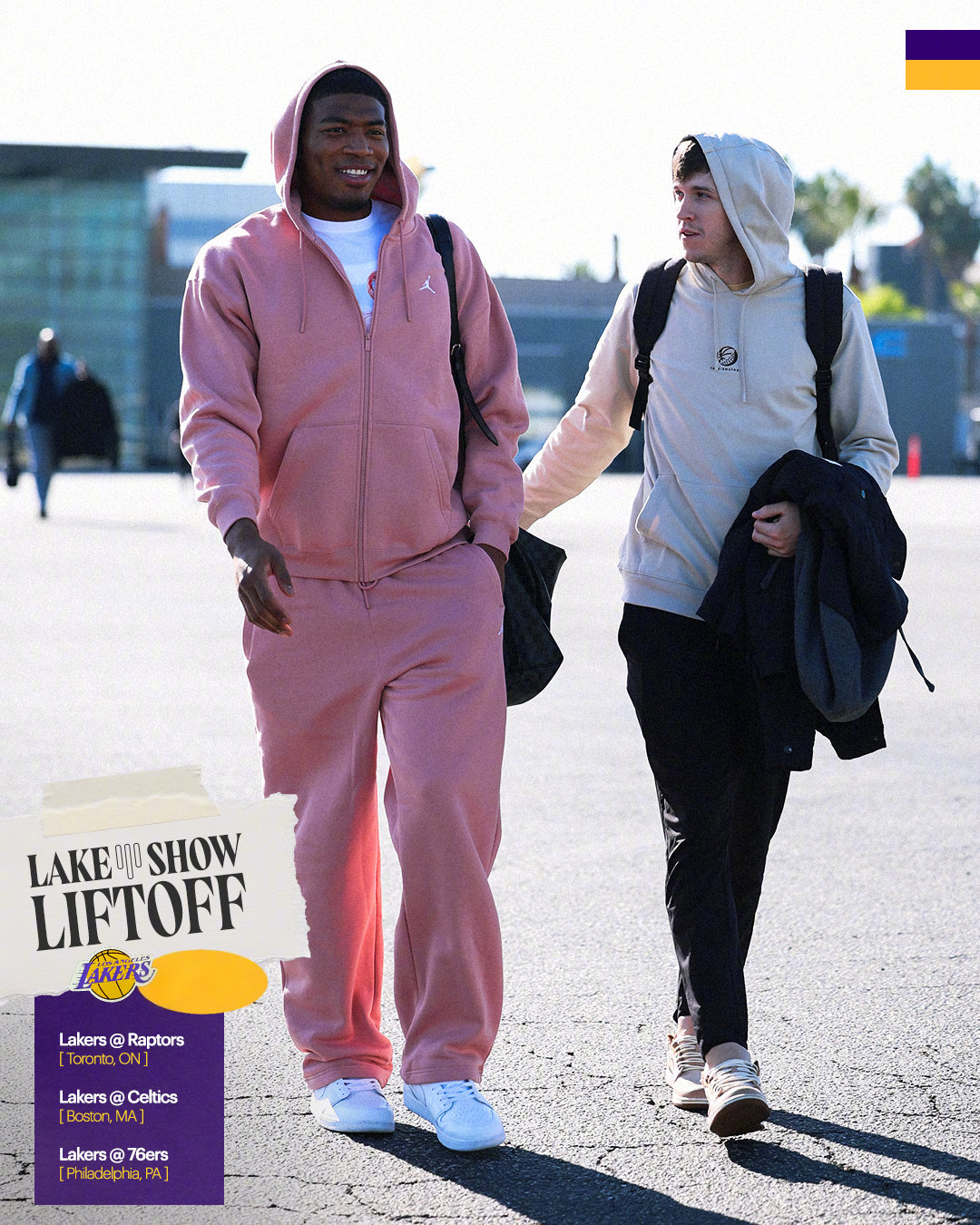 出发🛫开启我们的东部三连客之旅湖人国度