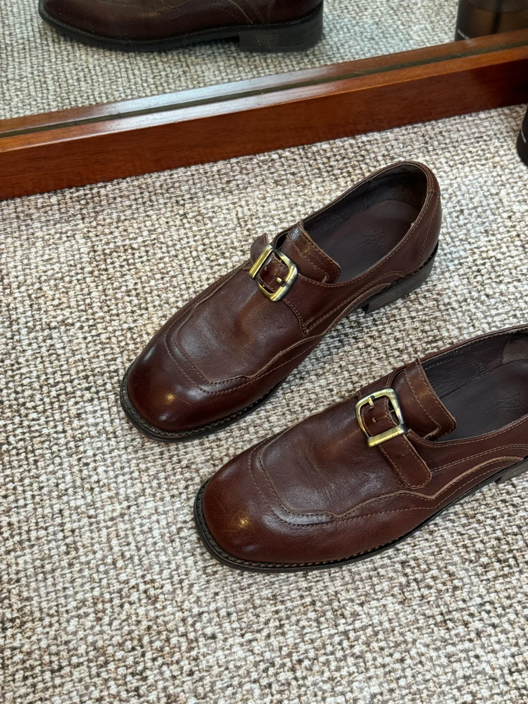 👞穿了两年的孟克鞋 依旧抗打！
