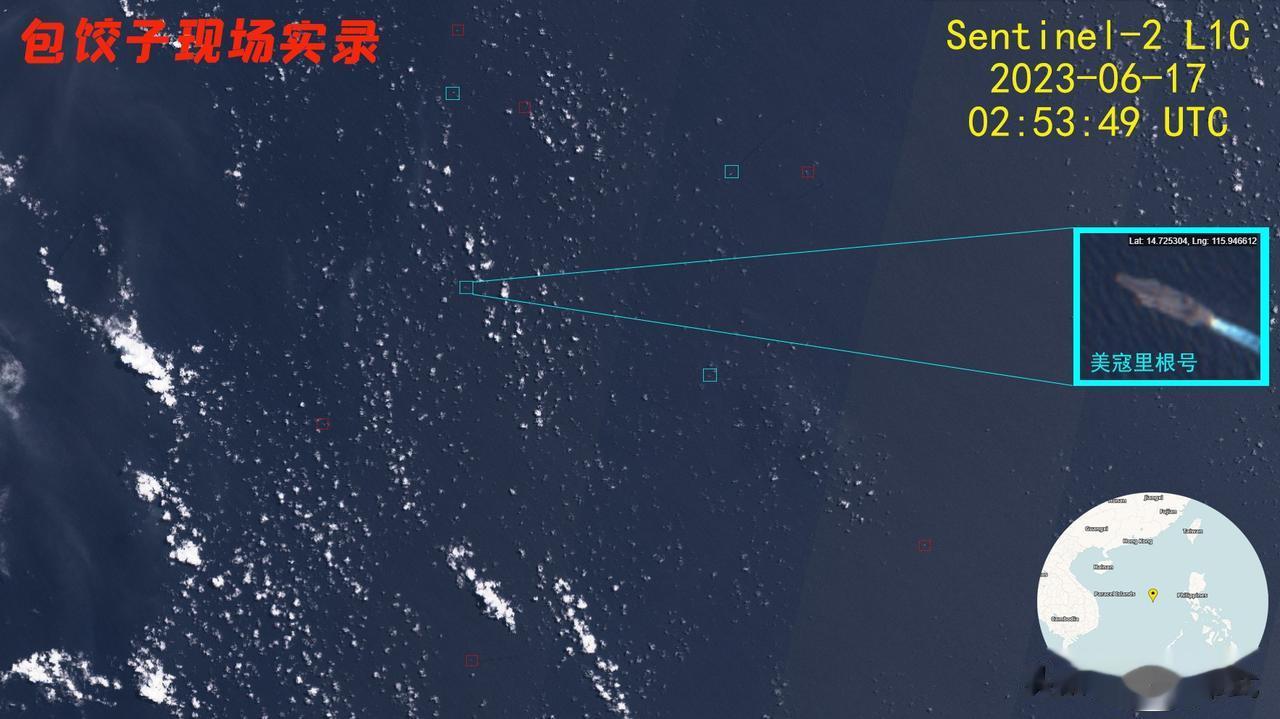 干得漂亮，美国的“里根”号航母进入中国南海刷存在感，中国派出更多的军舰全程“围观