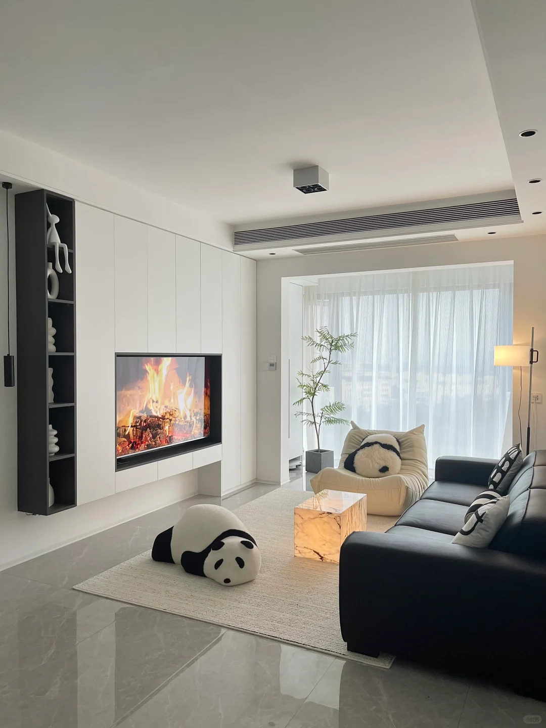 76m²🏠，3米多小客厅开间，很显大❗️