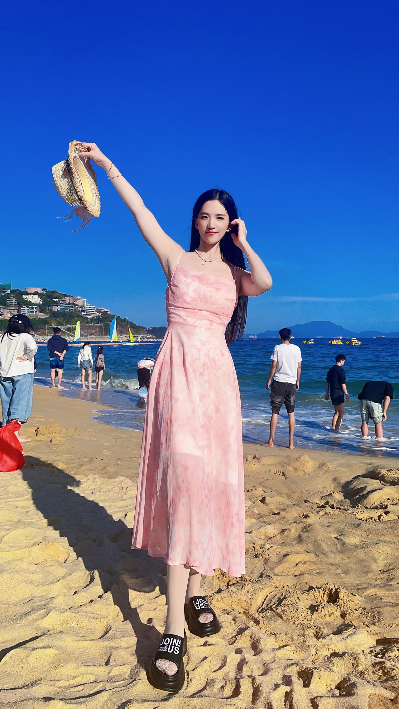 分享你拍的一张沙滩的照片深圳大梅沙沙滩