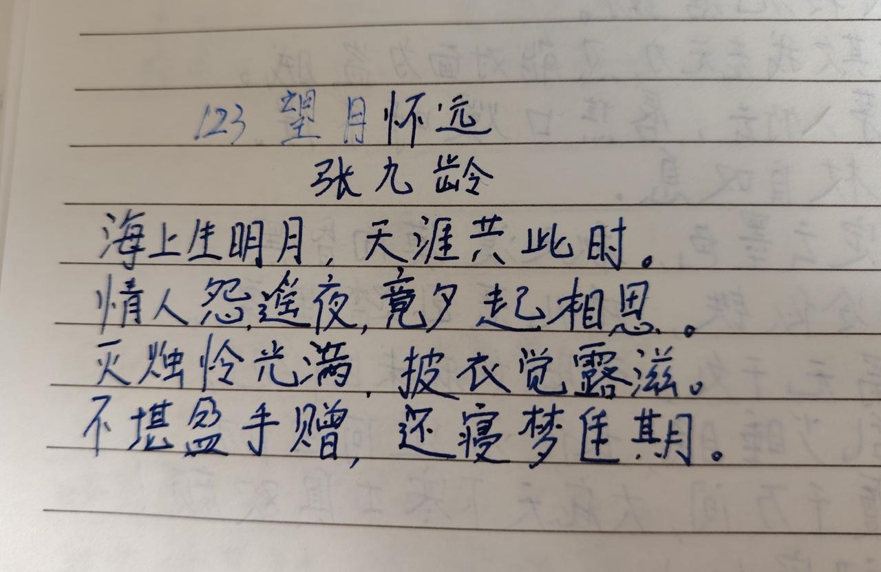 第123天，千古名句！