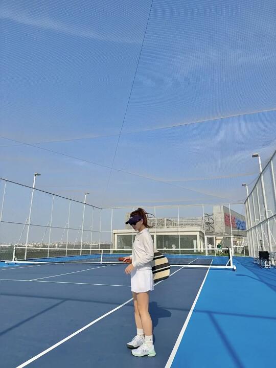 上海新开的高颜值空中网球场🎾