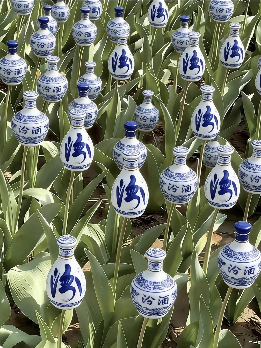 万物皆可郁金香！就说汾酒在山西遍地都是！