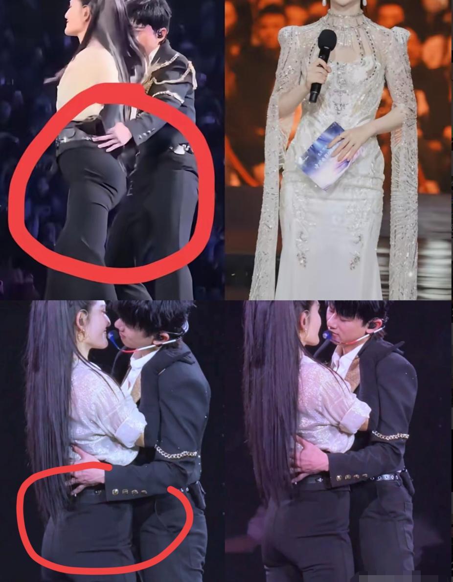 谢娜的44岁跨年夜，翻车了。
我得说句公道话，这事儿没那么简单。
一条本该显瘦的