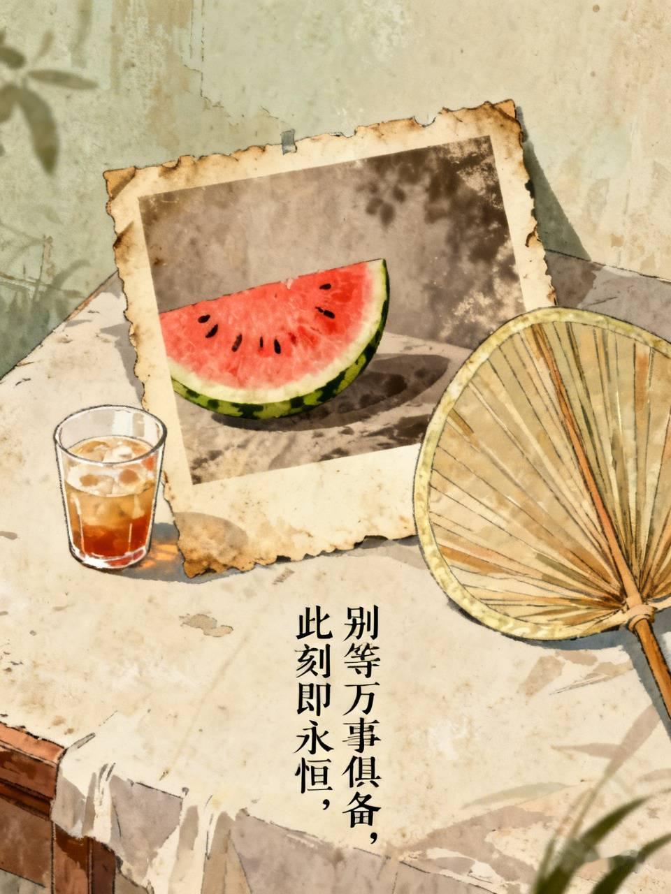 前几天整理旧照片，翻到二十多岁拍的照片，相纸边缘都已经泛黄发卷。那时候总想着等攒