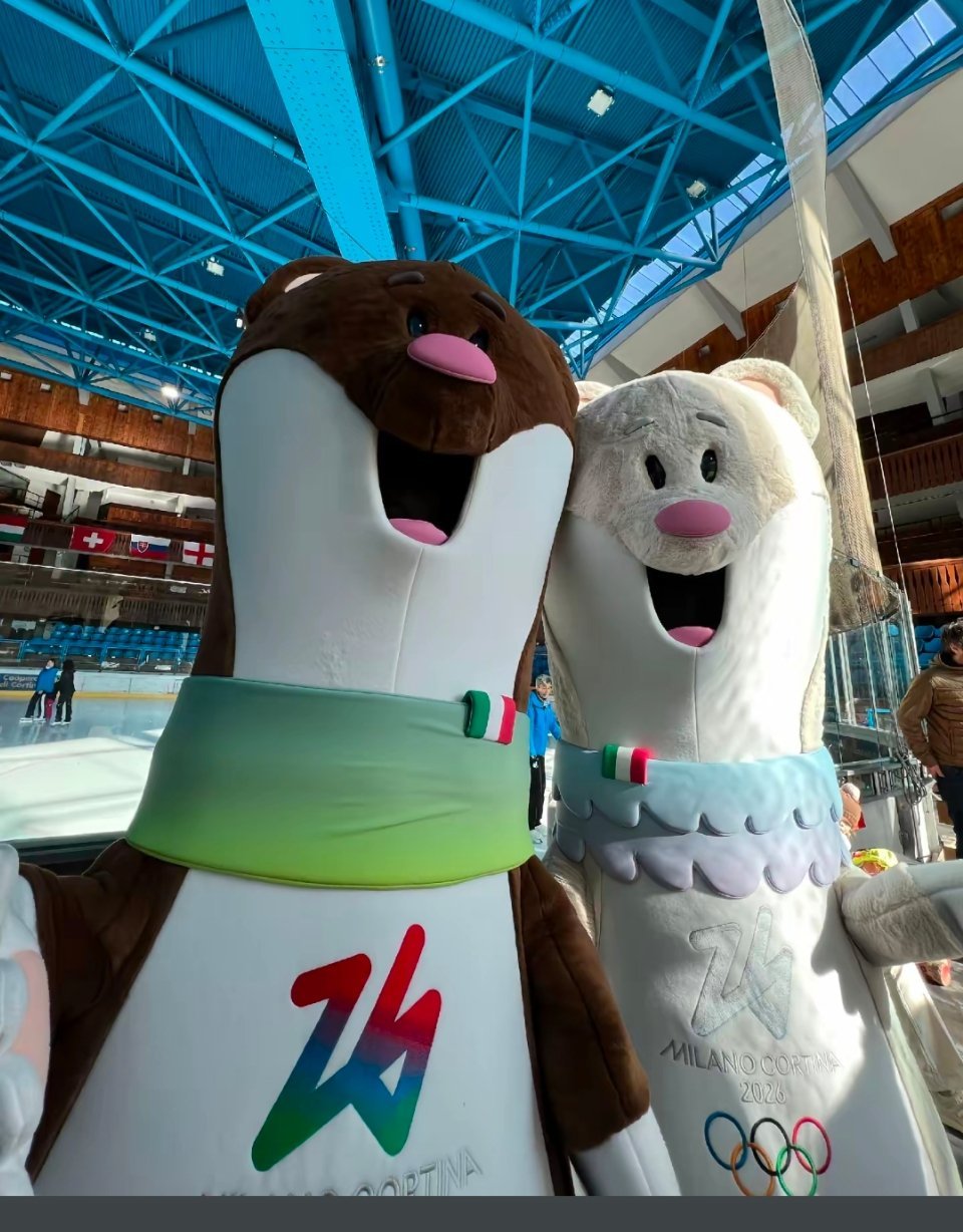 米兰冬奥新朋友蒂娜和米罗米兰冬奥吉祥物是白鼬姐弟蒂娜和米罗，名字源主办城科尔蒂纳