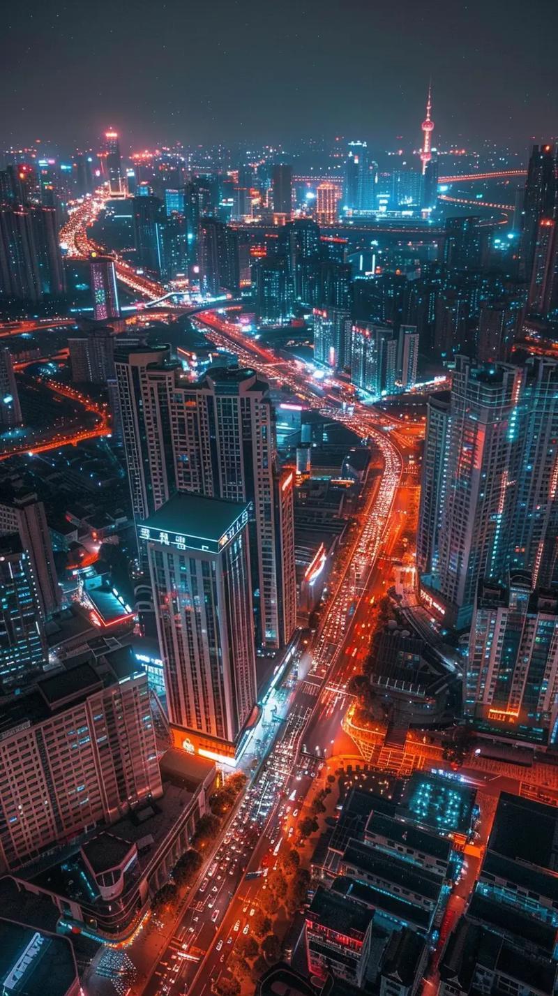 镜头记录下的城市夜景，总有一种令人心动的力量。白天喧嚣忙碌的城市，在夜幕降临后仿