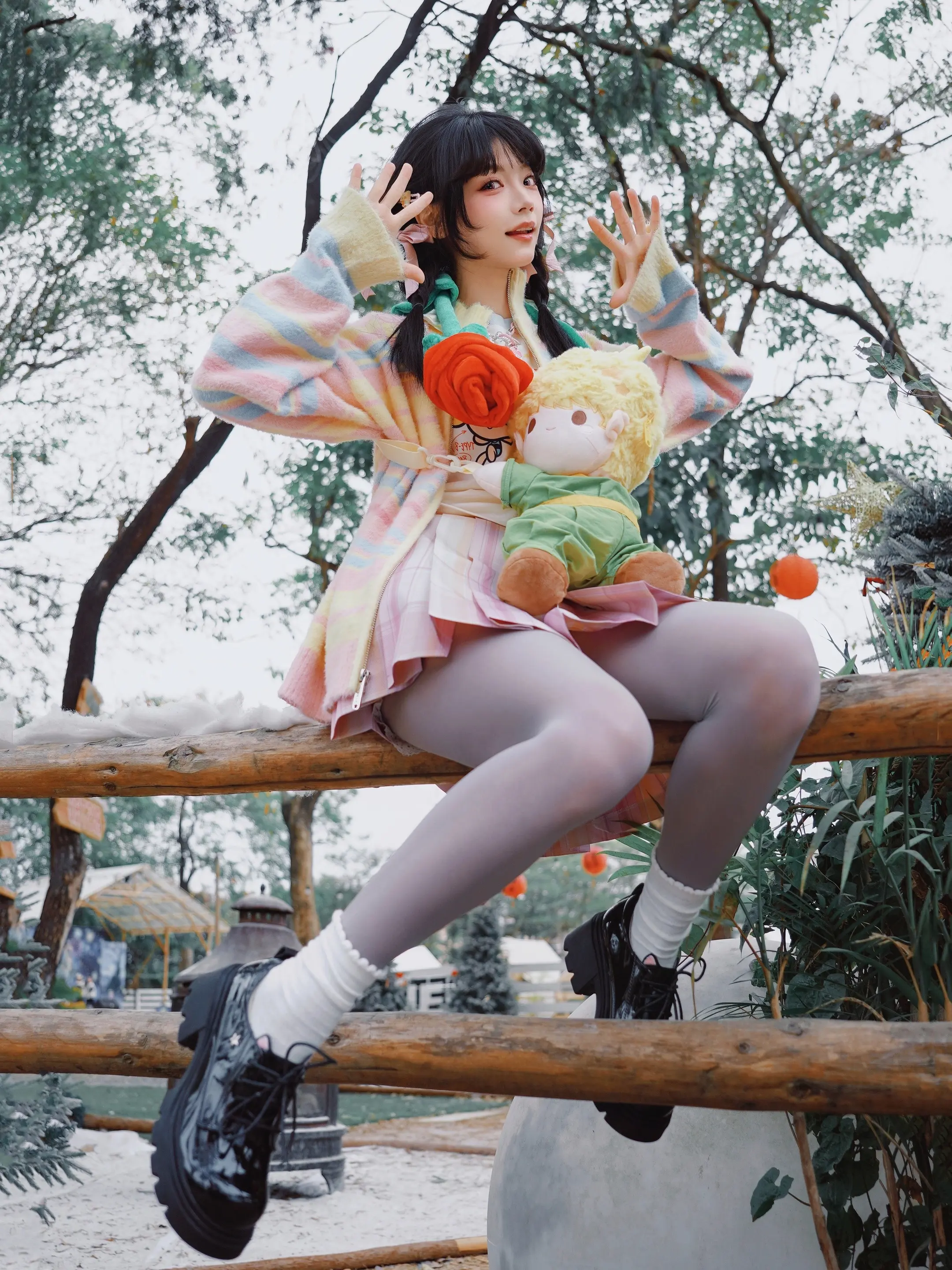 胆子很小，但如果是你的话，我可以勇敢一次。