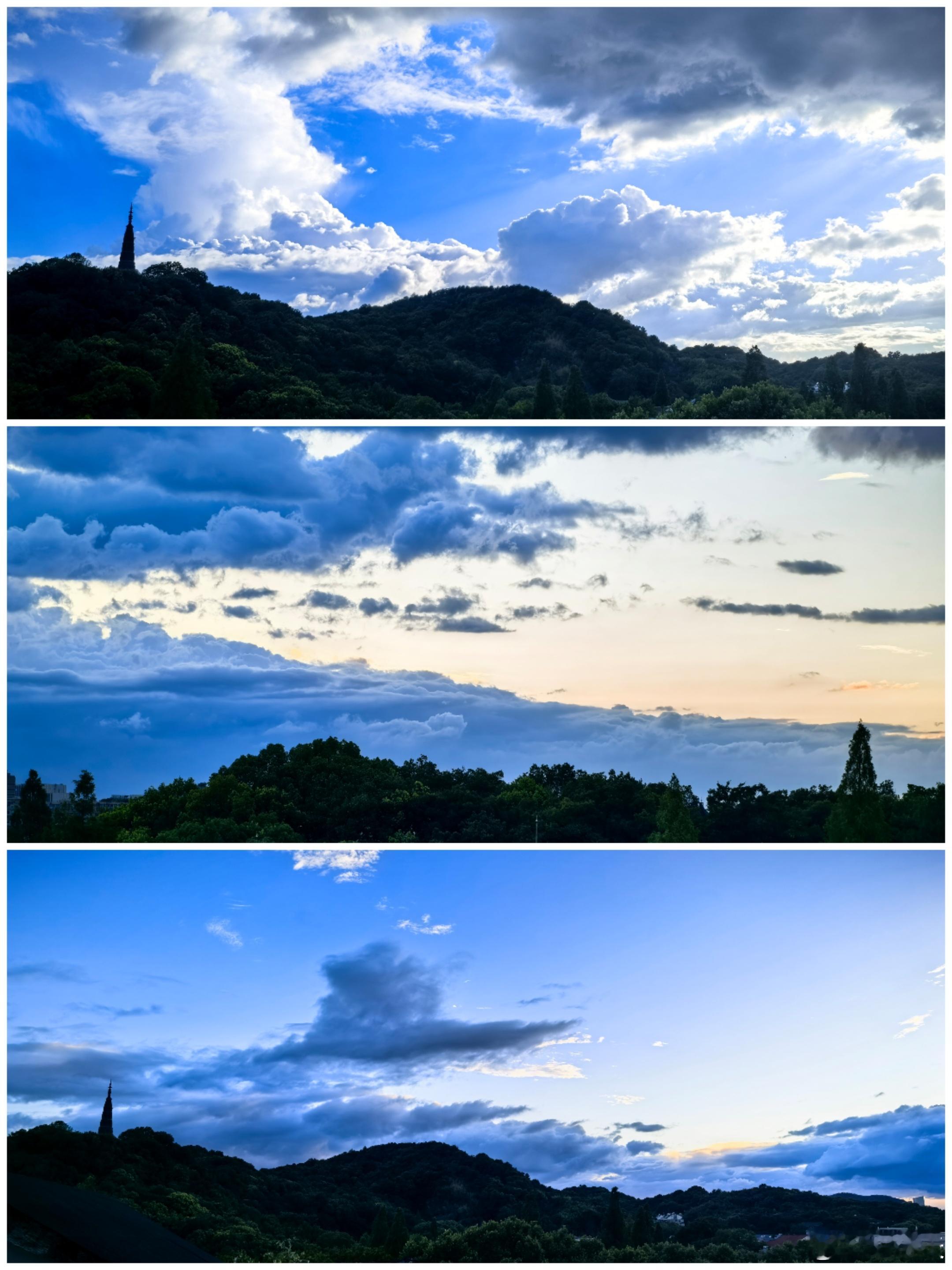 站得高看得远，天空的色彩需要云来点缀。摄影分享 ​​​