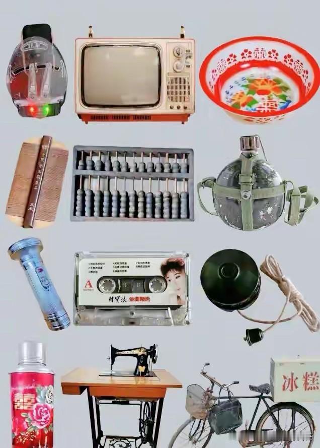 老物件图鉴：藏在旧物里的时光

看到这一组老照片，像是掀开了一口尘封的木箱——扑