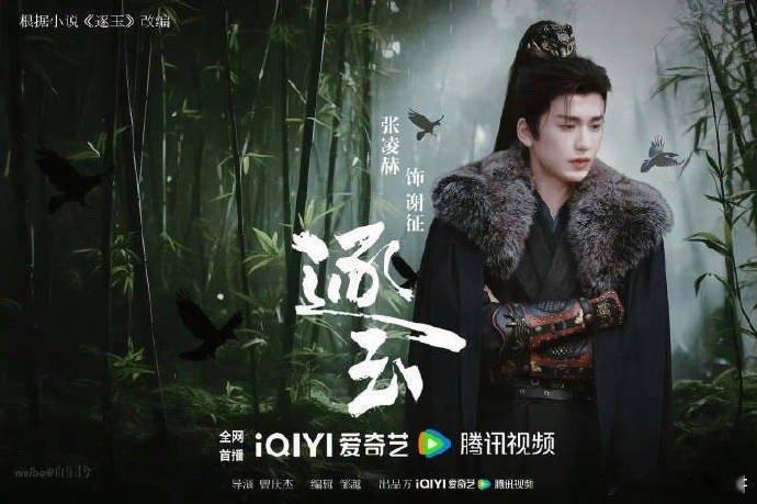 张凌赫谢征定档海报 看到定档海报瞬间激动！张凌赫的谢征放荡不羁又帅气，每个细节都