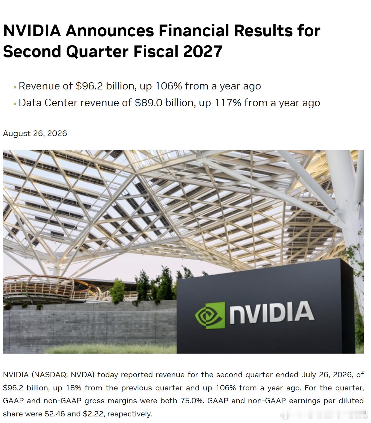 英伟达二季度血赚597亿美元，4000亿的净利润...简单类比一下，这个相当于2