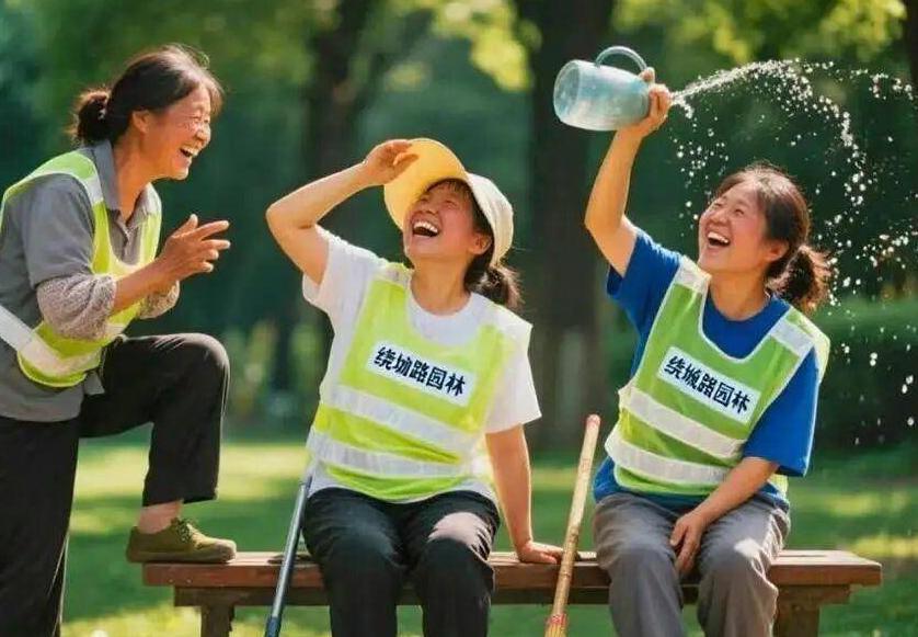 AI生成环卫工照片获摄影比赛一等奖

防不胜防夺天工，
吟诗作画无不能；
以假乱