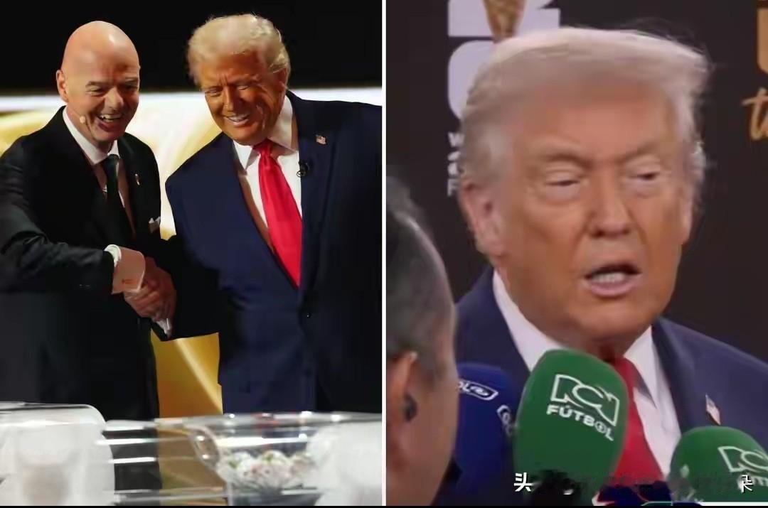 特朗普称自己球技接近C罗梅西 速度“可能更快一些”

当地时间12月5日，在20