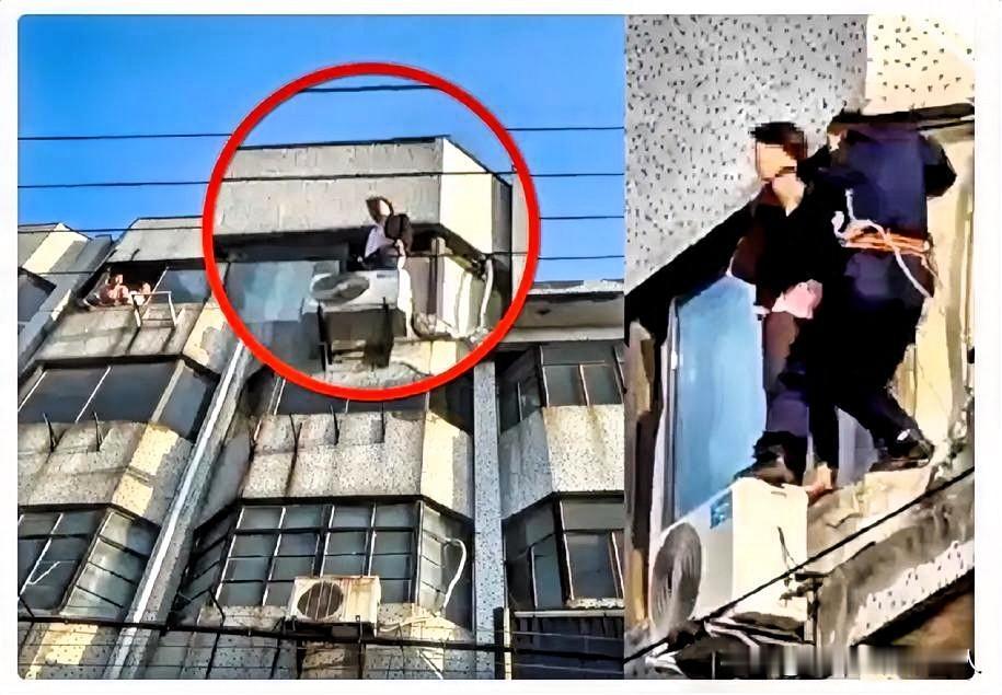 呼和浩特一个13岁的小姑娘，跟妈妈吵了一架，从26楼楼顶跳了下去，人当场就没了。