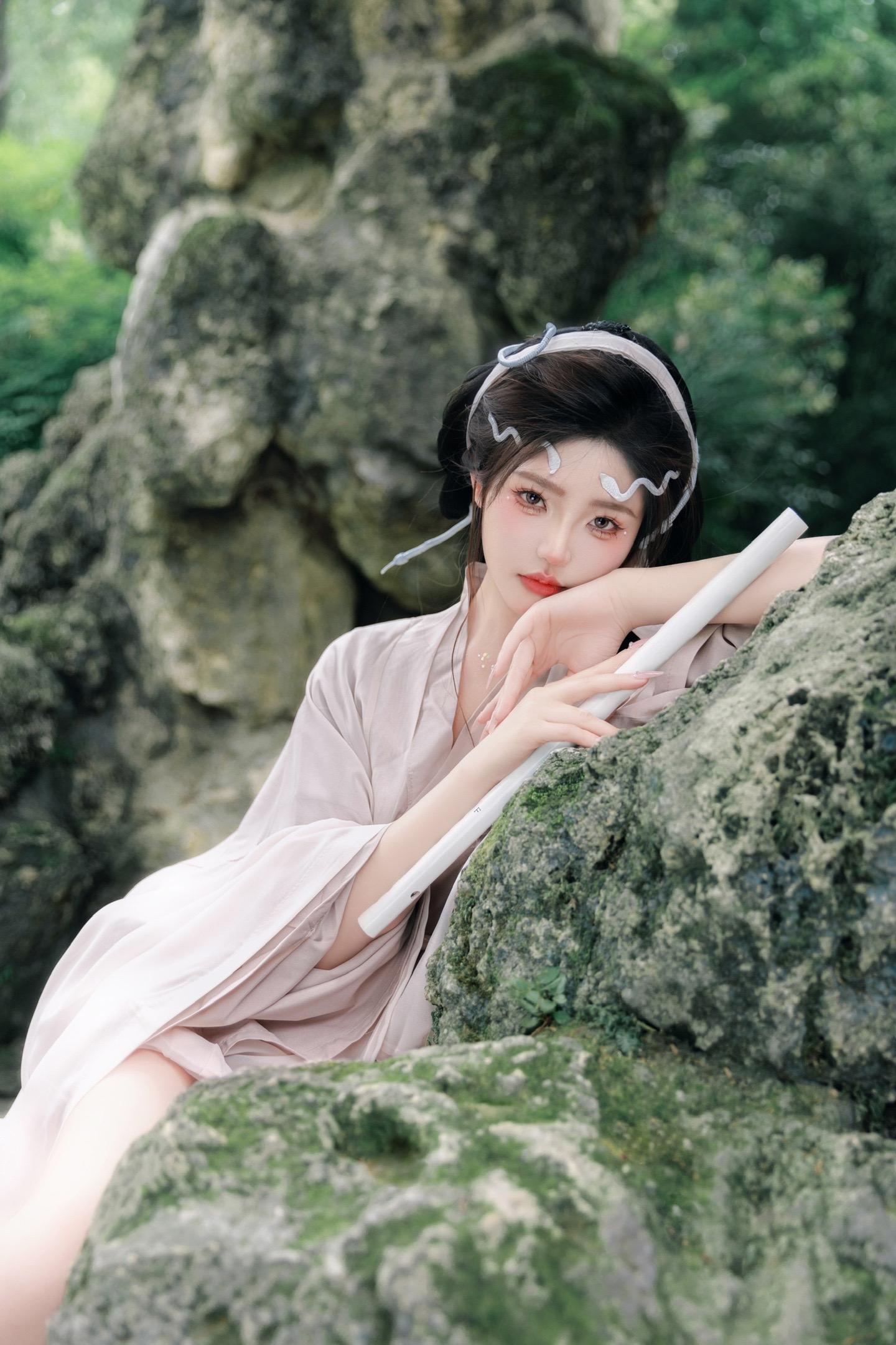 后悔没有早点尝试白蛇写真，太惊艳喽！
