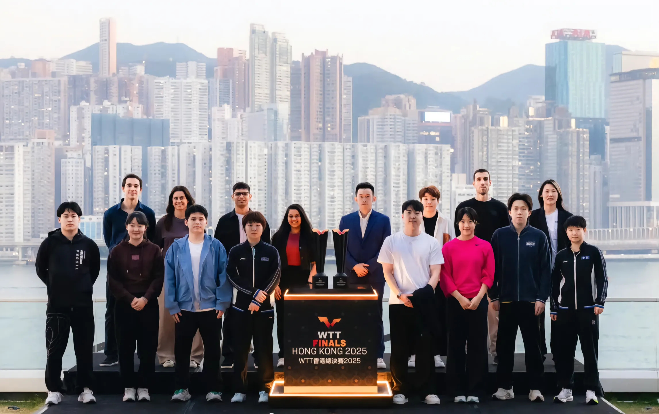 香港总决赛运动员大合照 健康完赛 