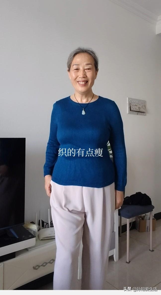 我织的平肩自带袖怎么样啊
花39块钱买了棉线，跟着网上教程织了这件平肩自带袖。领