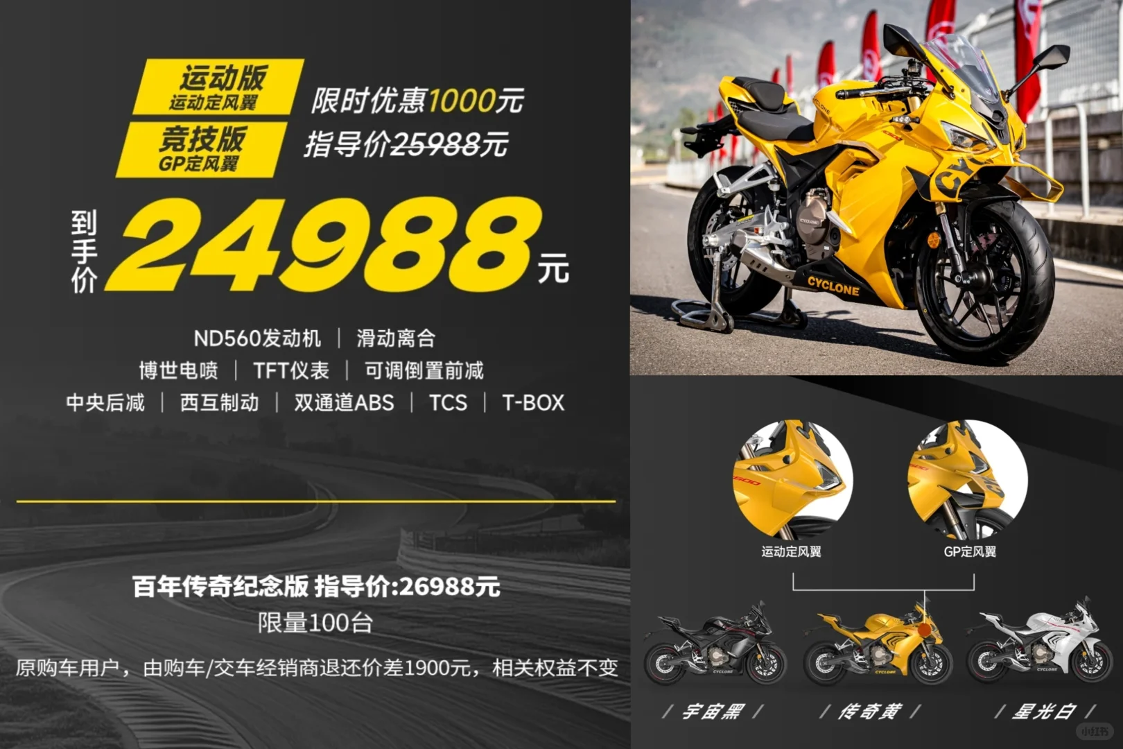 24,988元！赛科龙RC600上市，不管你喜不喜欢反正就是很凶悍 ✅...