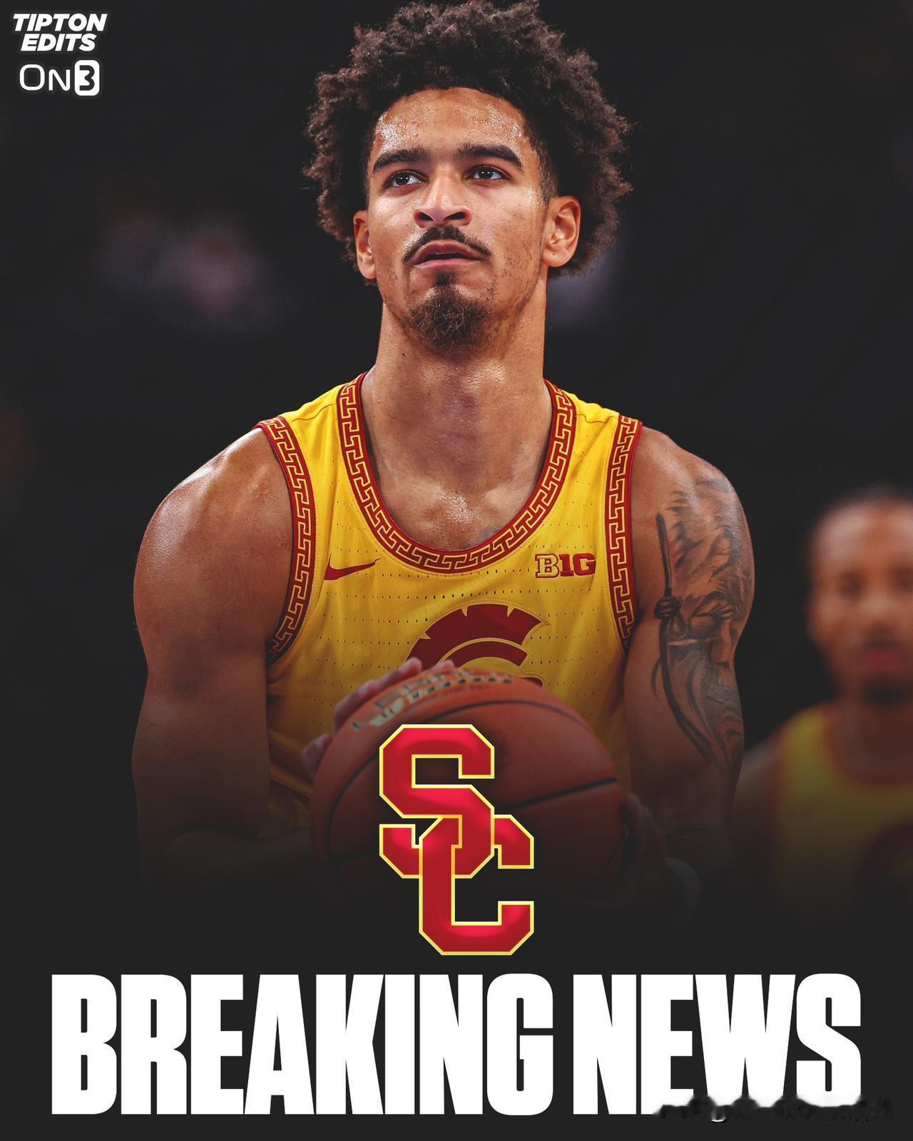 USC后卫Rodney Rice由于肩伤将缺席本赛季的剩余比赛，受伤前本赛季场均