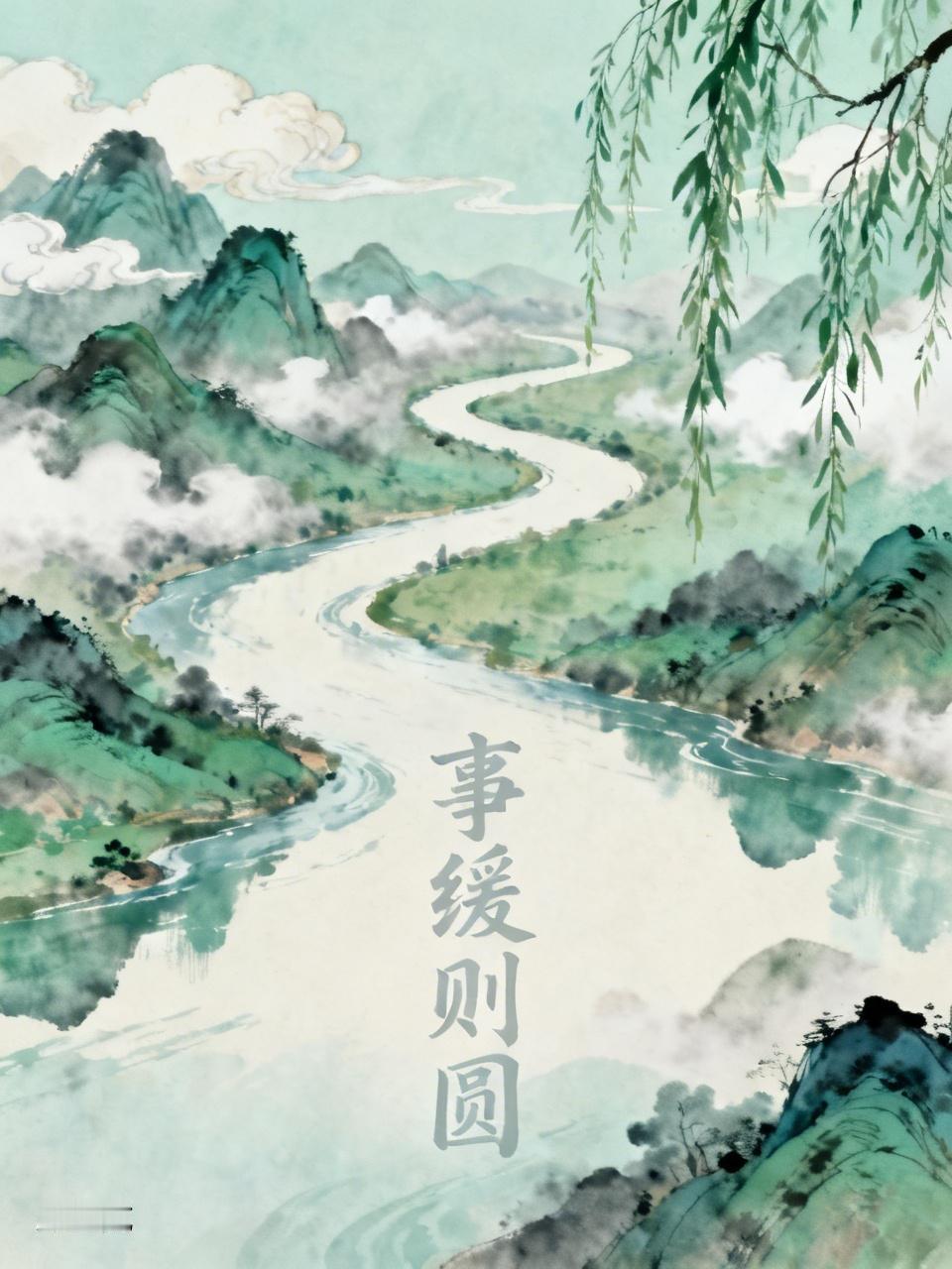 越来越理解：成年人最高级的智慧，事缓则圆
 
人活到一定年纪，慢慢就读懂了这四个