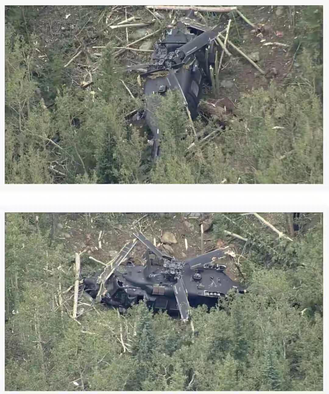 突发航空事故！美军黑鹰直升机山林紧急迫降，机上4人全部安然无恙
 
当地时间8月