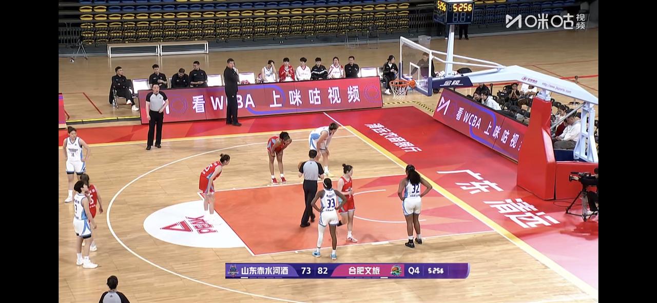 山东女篮季后赛真的悬了
因为刚刚以79:98输给了合肥女篮

山东女篮最后五分钟