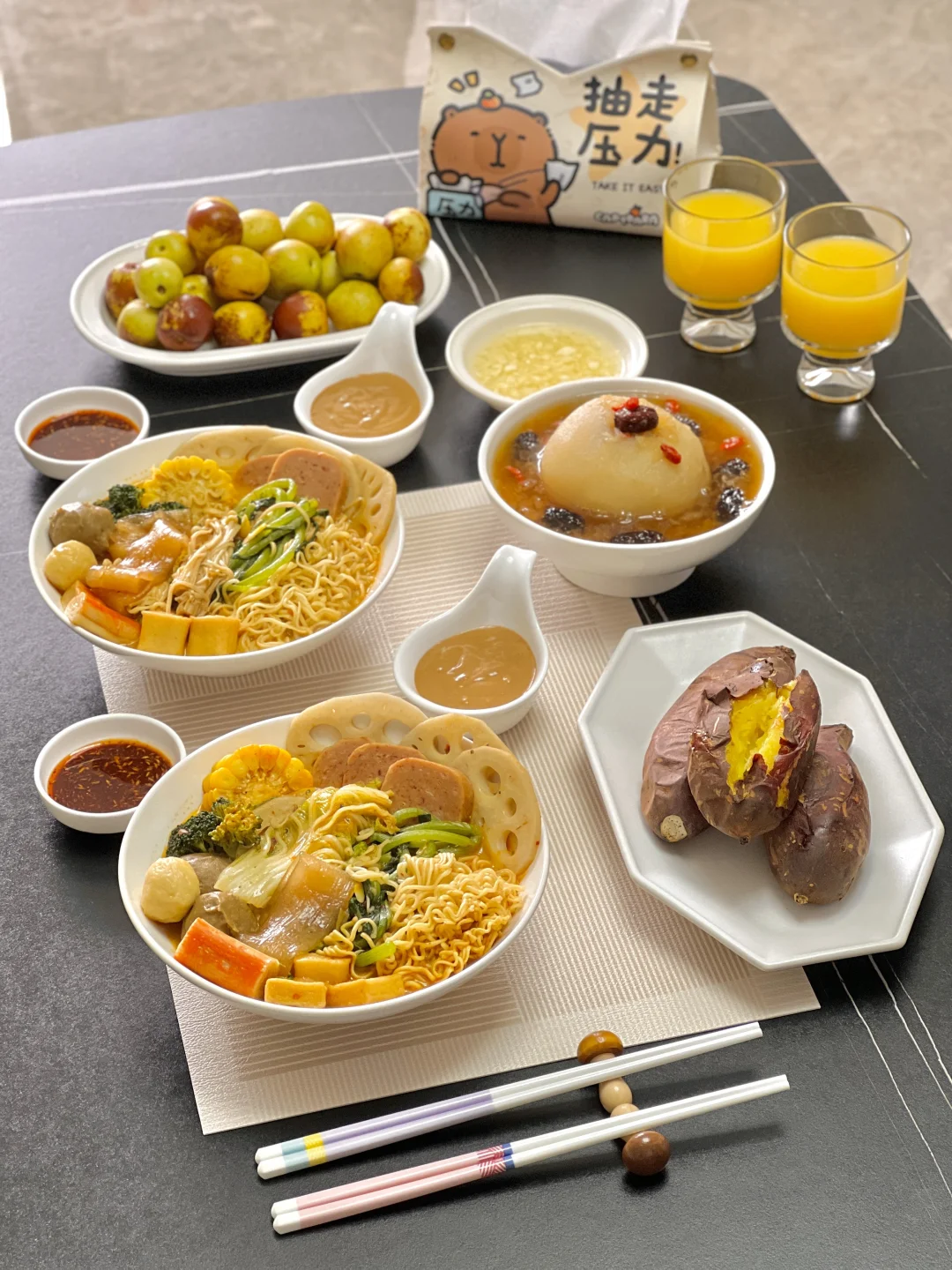 家庭小吃馆｜牛奶麻辣烫