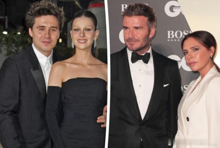 为红颜😳小贝长子布鲁克林和全家闹翻，深情告白妻子：我的一切贝克汉姆小贝