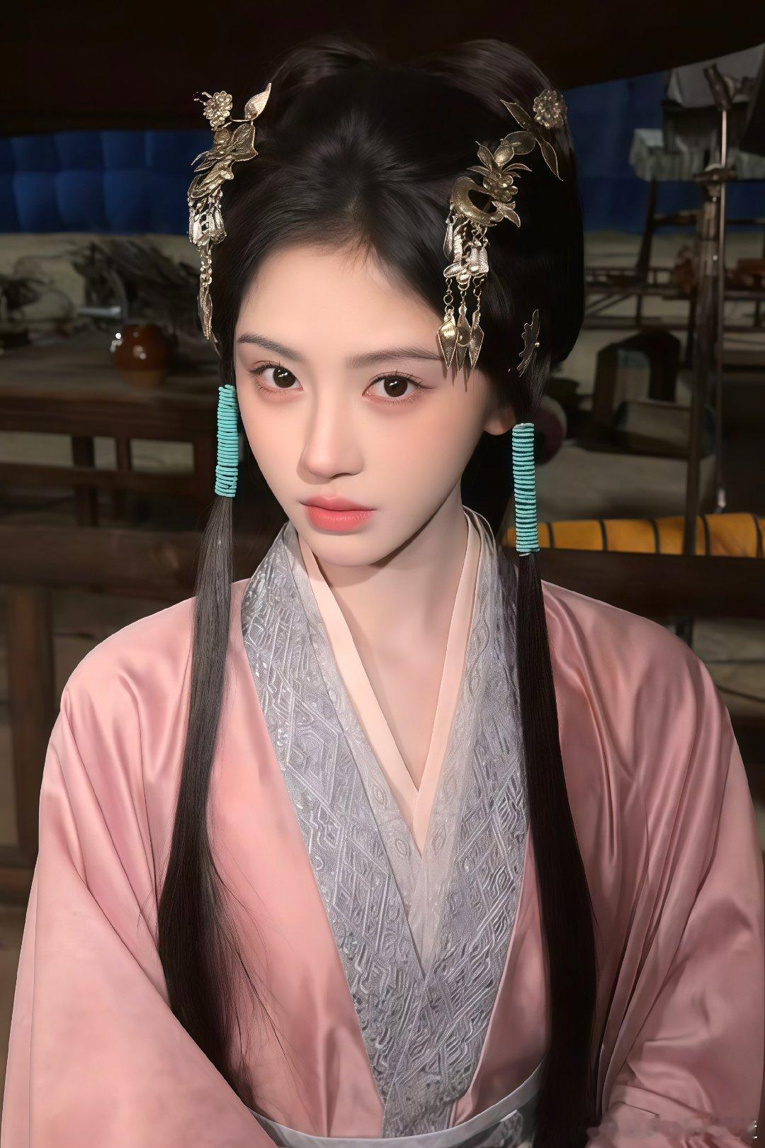 鞠婧祎 jjy鞠婧祎苏绿夏jjy鞠婧祎万花世界如果有人追你 那我就绊倒他˵＞𖥦