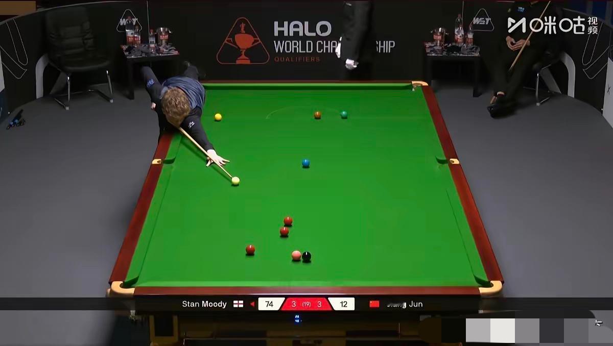 江俊扔球杆，不应该啊！
​​​​​​北京时间今晚，2026年世界斯诺克锦标赛资格