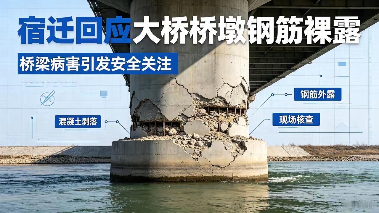 微头条日记
沭阳县交通局就老旧桥梁病害问题作出回应：由于该桥梁建成年代久远，当年