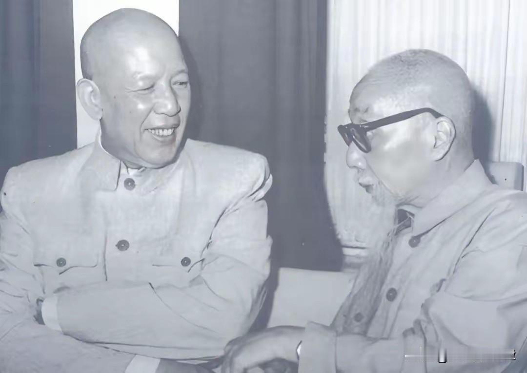一张珍贵老照片：两大开国元老亲切交谈，见证新中国统战辉煌岁月
 
很多人看过无数