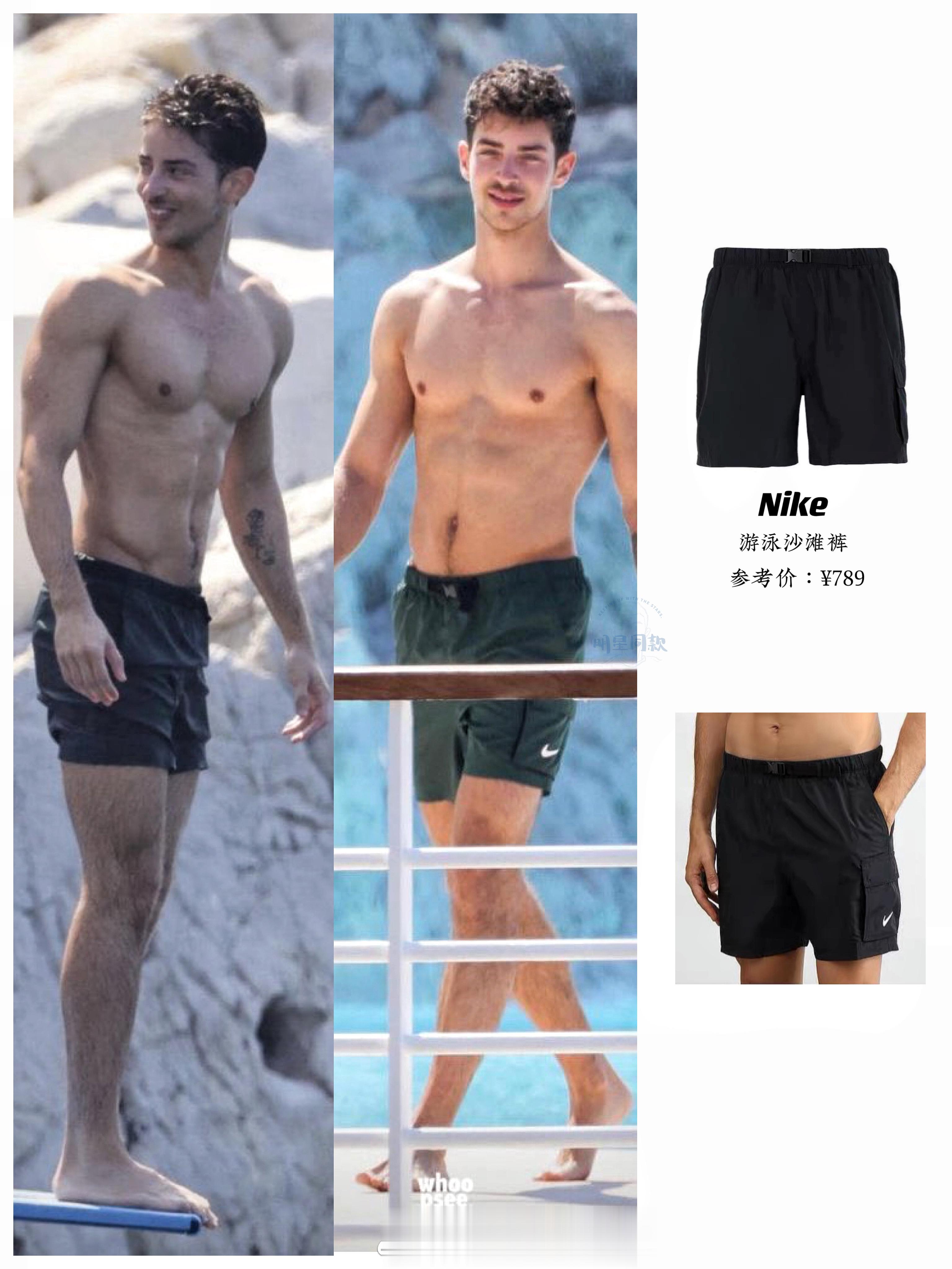 结束戛纳红毯工作的Manu Rios，和造型师Marc Forne在南法度假。 