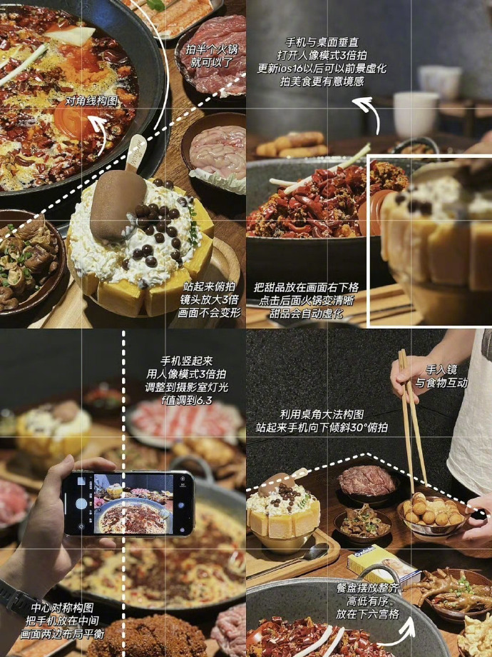 出门吃饭怎么拍照好看？ ​​​