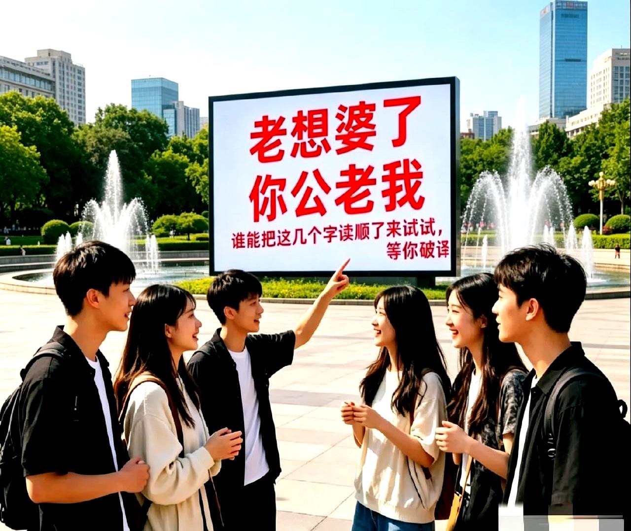 这句子到底有多离谱？
我已经拿给100个人试过了，真就没一个能一口气顺顺当当地读