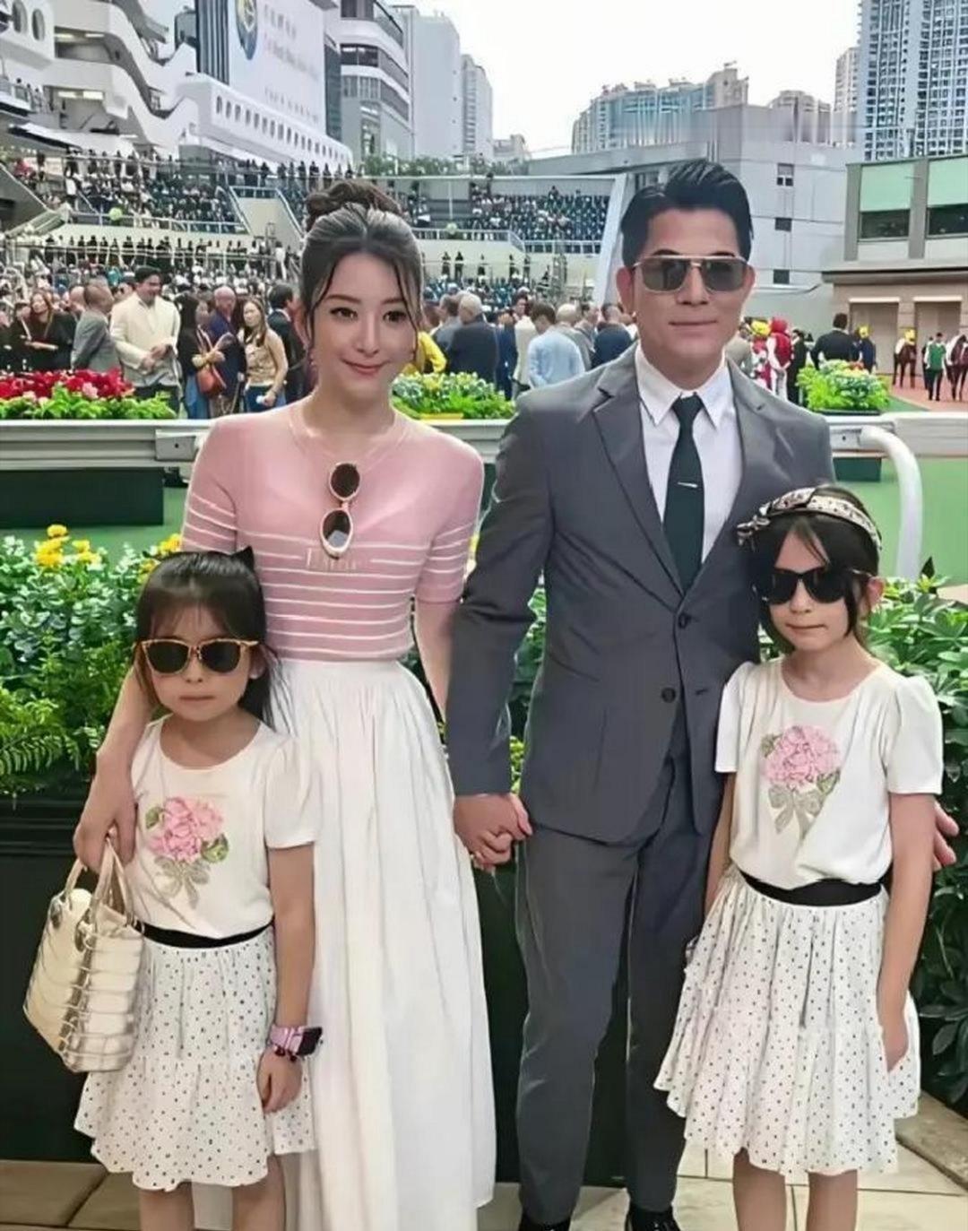 郭富城身高不足1米7的传言，终于被他8岁的女儿终结了！！！ 