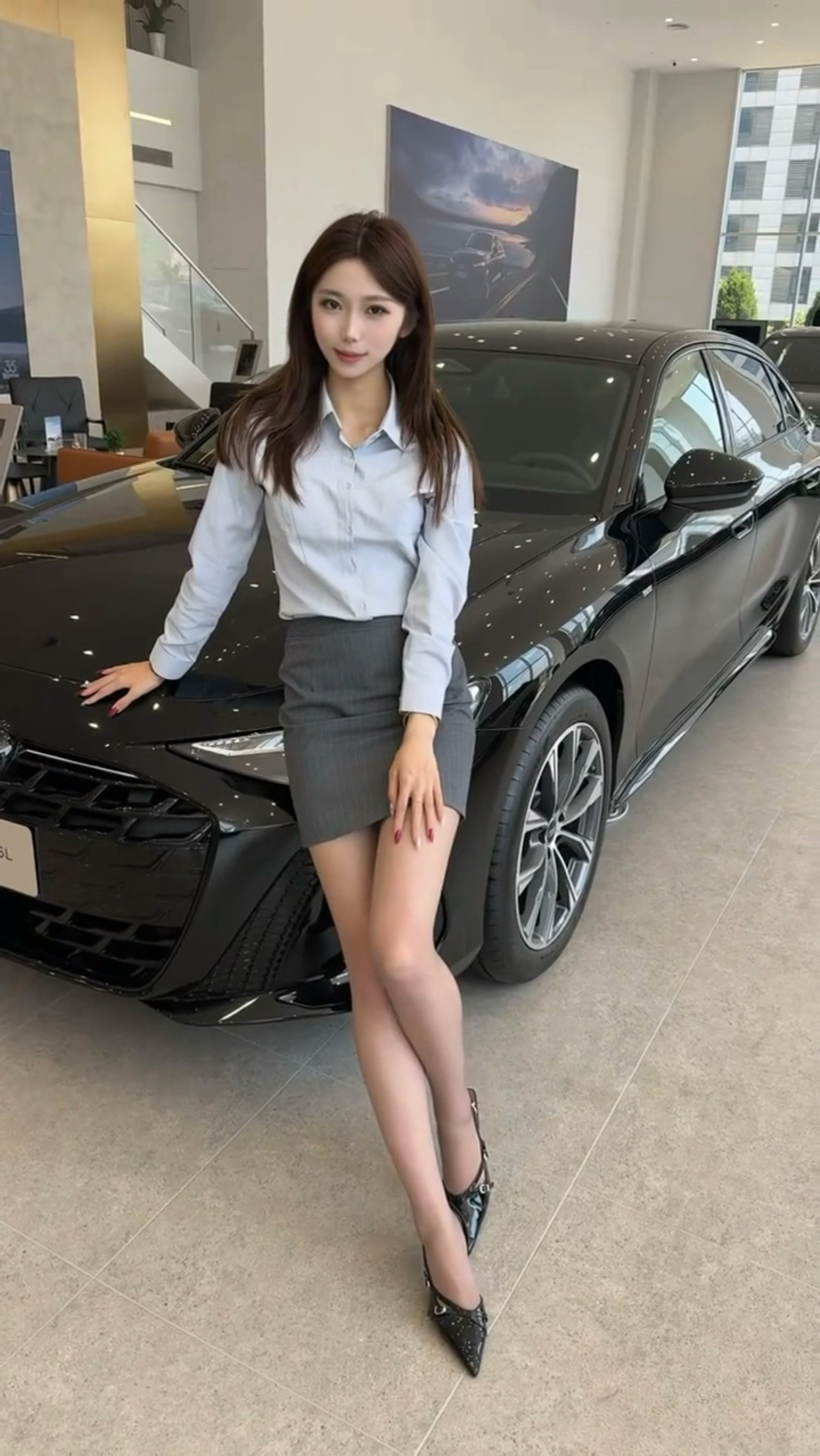 奥迪就选黑色 