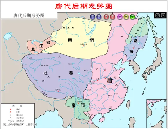 唐朝附属国渤海国和南诏诸国君主画像图集