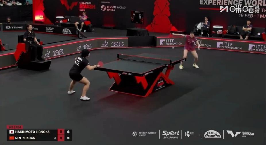 五战五败！小蘑菇覃予萱再遇削球苦主，0-3不敌桥本帆乃香
 
刚刚刷到WTT新加