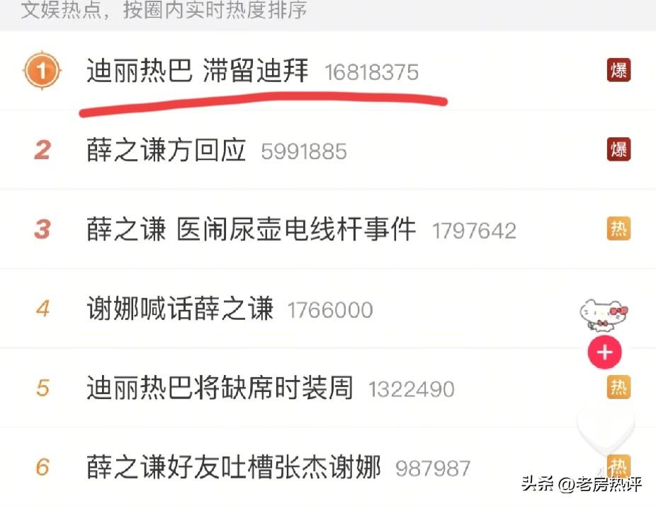 迪丽热巴滞留迪拜冲上了文娱热搜第一！

中东陷入战乱，很多人因为领空突然关闭，滞