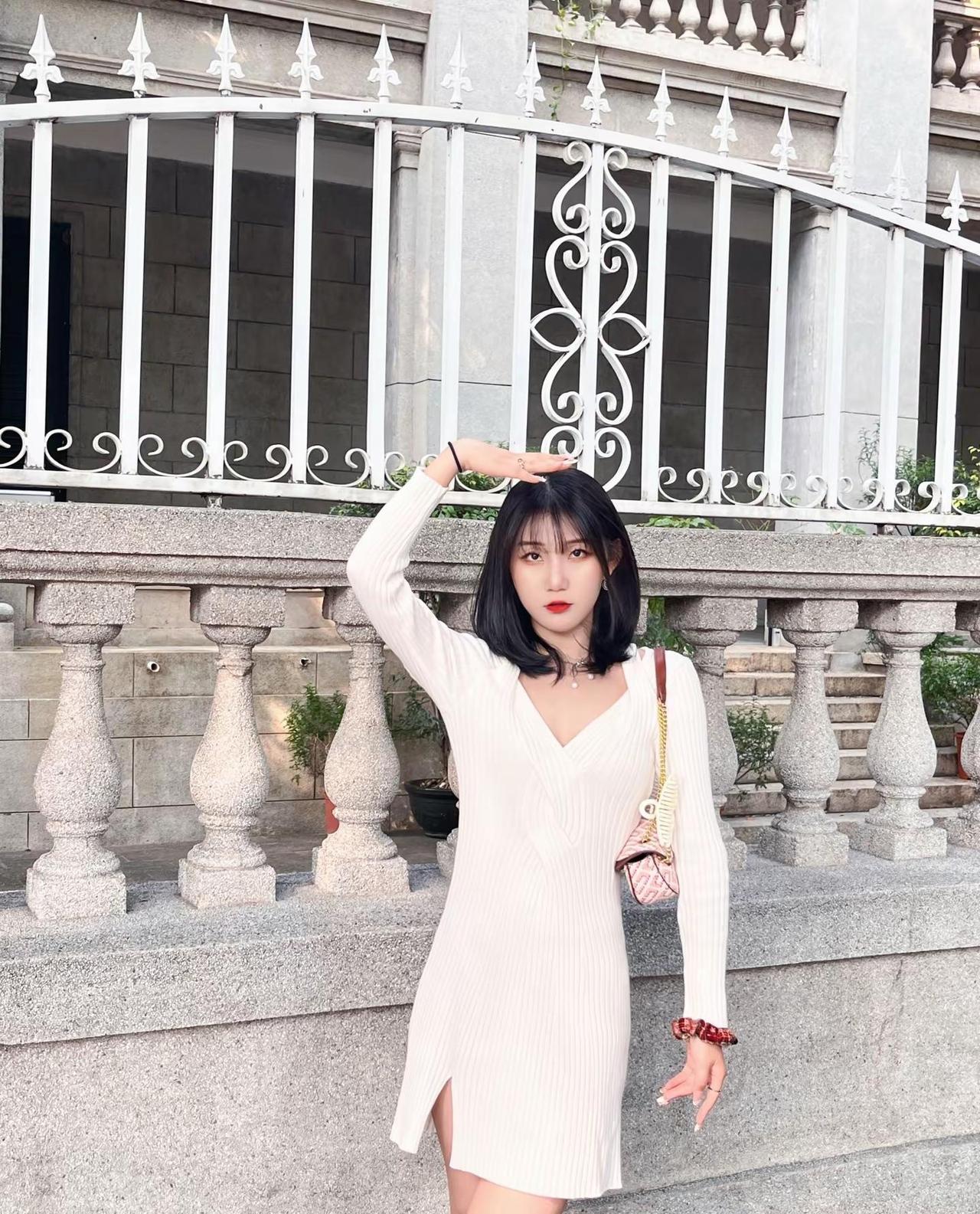 有刘海的ootd.我已爱你爱到不聪明辣妹 广州旅游 辣妹穿搭 短发造型