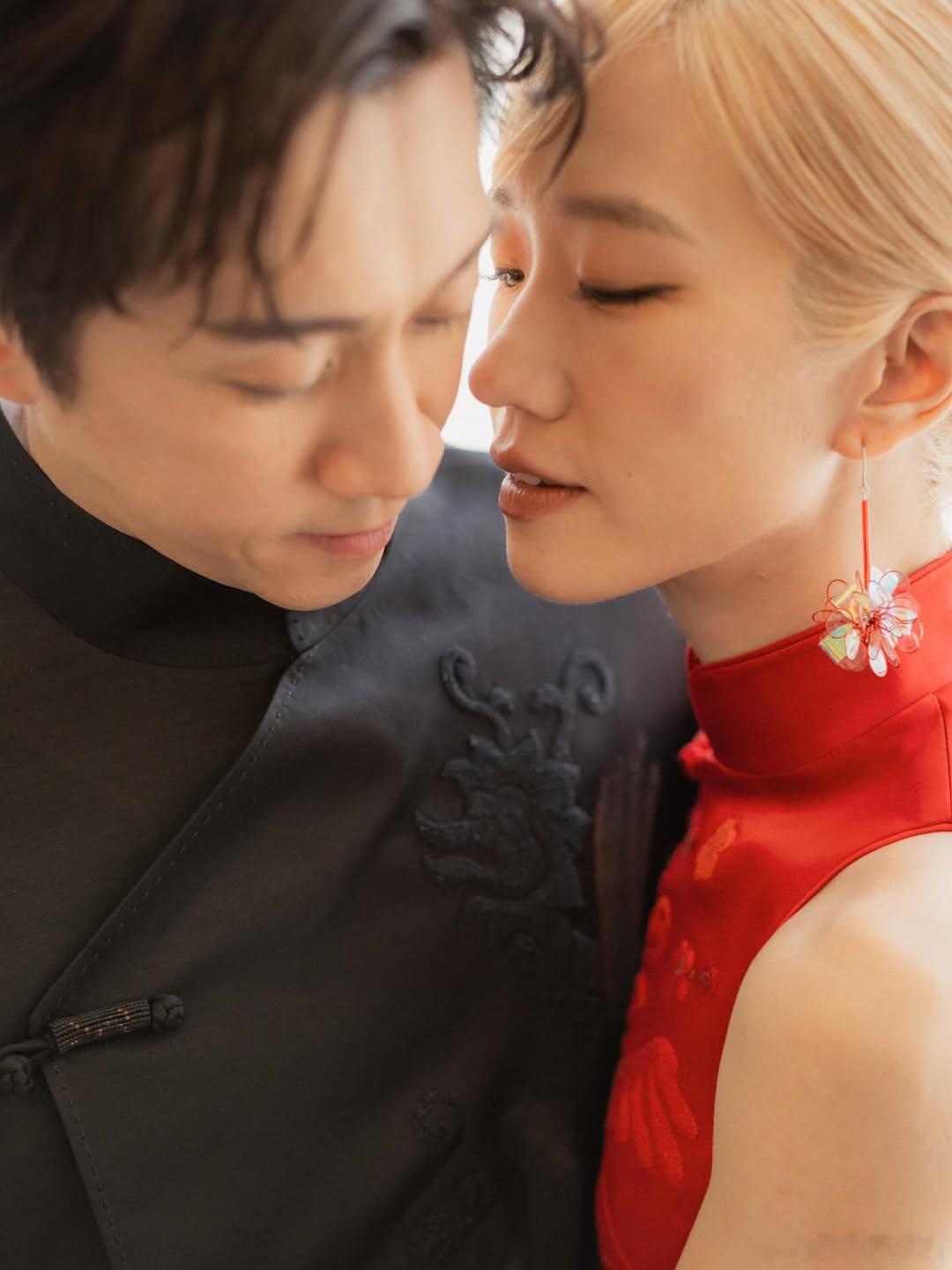 陈汉典lulu今日婚礼陈汉典lulu中式婚服 恭喜！ 