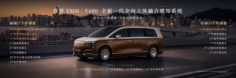 8月5日，尊界V800与V680正式上市。这款鸿蒙智行顶级超豪华MPV用极致的东