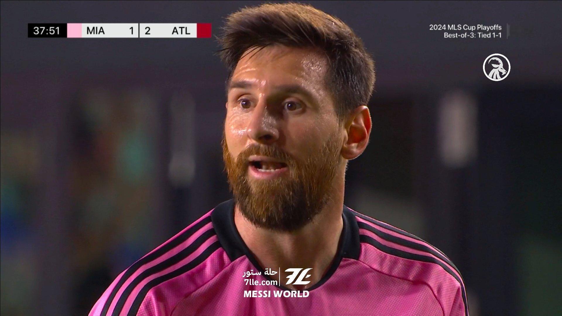 MESSI#梅西##迈阿密国际vs亚特兰大联##迈阿密国际##梅团[超话]# ​