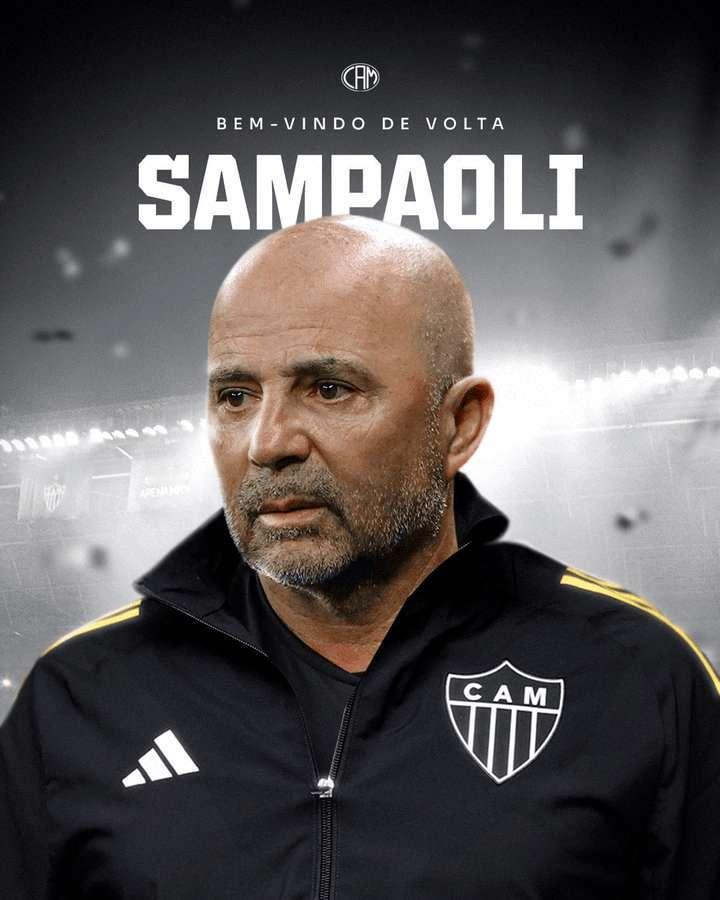 又下课了！桑保利成为本赛季巴甲下课第一人！
本赛季才带了米内罗竞技踢了三场联赛，